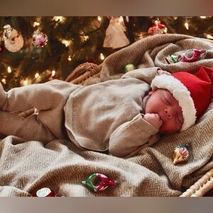 Mayoral Beige newborn matching set 1 month